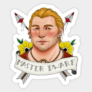 Master Dwarf Sticker